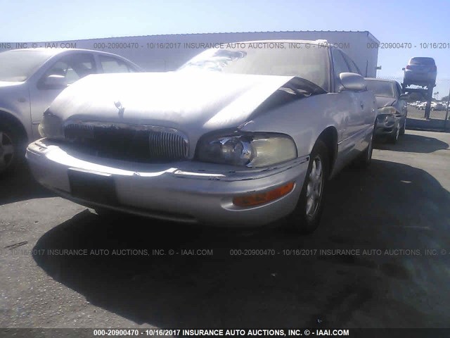 1G4CW54K224218887 - 2002 BUICK PARK AVENUE  SILVER photo 2