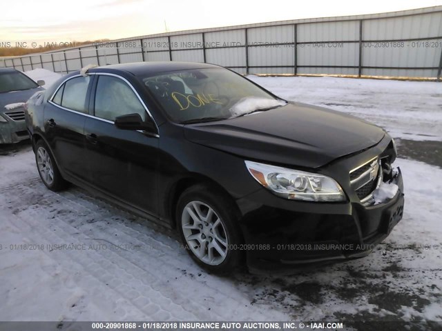 1G11D5RR3DF108907 - 2013 CHEVROLET MALIBU 1LT BLACK photo 1