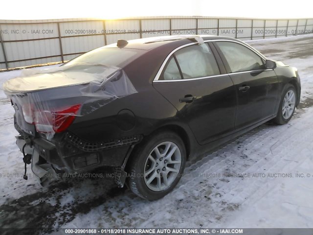 1G11D5RR3DF108907 - 2013 CHEVROLET MALIBU 1LT BLACK photo 4