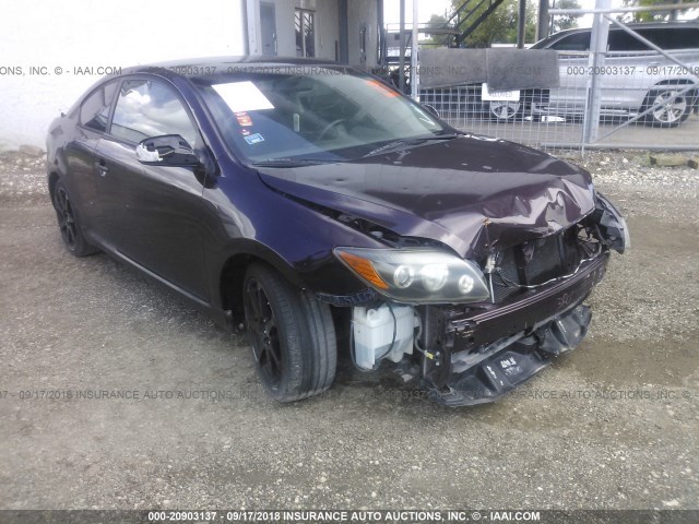 JTKDE167990285980 - 2009 TOYOTA SCION TC 紫色 照片 1