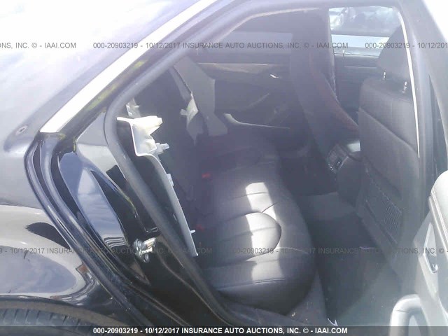 1G6DA5EG9A0127948 - 2010 CADILLAC CTS BLACK photo 8