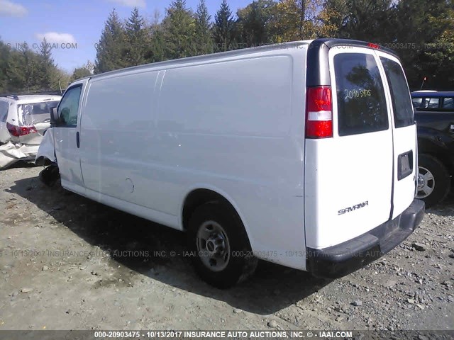 1GTW7BFF2H1133460 - 2017 GMC SAVANA G2500 WHITE photo 3