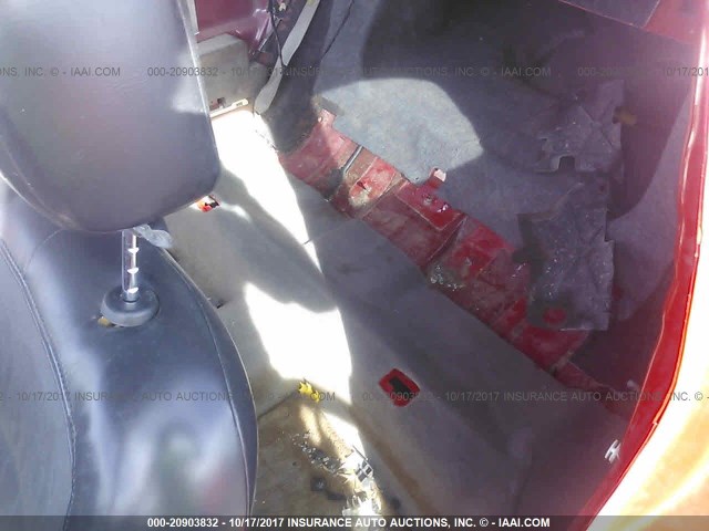 2G1WX12K849362513 - 2004 CHEVROLET MONTE CARLO SS წითელი ფოტო 8