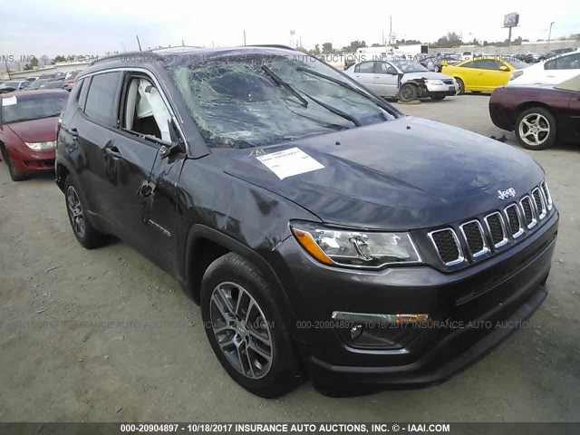 3C4NJCBB4HT632811 - 2017 JEEP COMPASS LATITUDE 灰色 照片 1