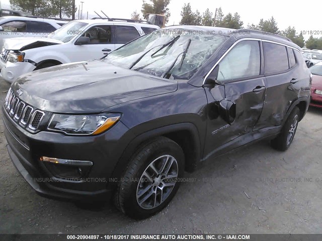 3C4NJCBB4HT632811 - 2017 JEEP COMPASS LATITUDE 灰色 照片 6