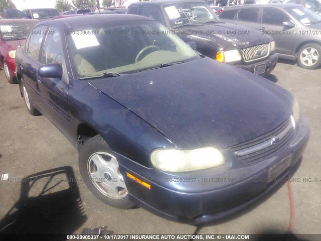 1G1NE52J616193983 - 2001 CHEVROLET MALIBU LS ლურჯი ფოტო 1
