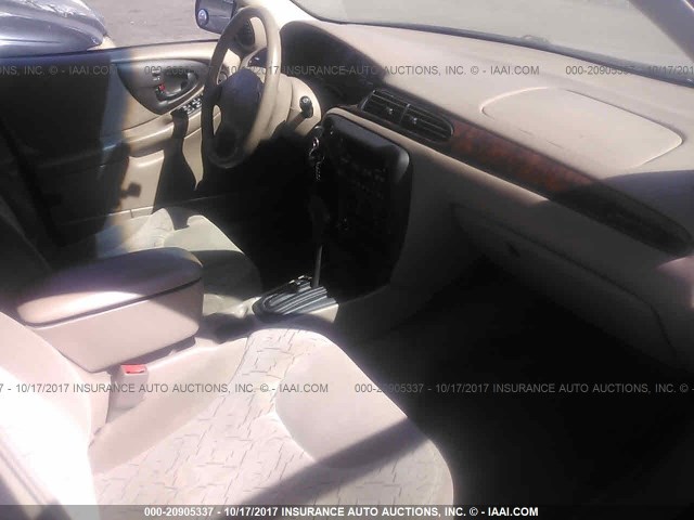 1G1NE52J616193983 - 2001 CHEVROLET MALIBU LS ლურჯი ფოტო 5