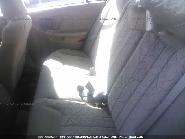 1G1NE52J616193983 - 2001 CHEVROLET MALIBU LS ლურჯი ფოტო 8