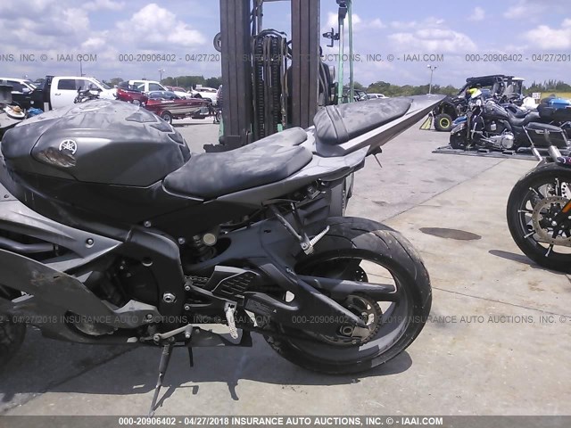 JYARJ16E7GA034806 - 2016 YAMAHA YZFR6 GRAY photo 6