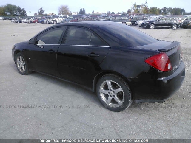 1G2ZG58N974172213 - 2007 PONTIAC G6 SE BLACK photo 3