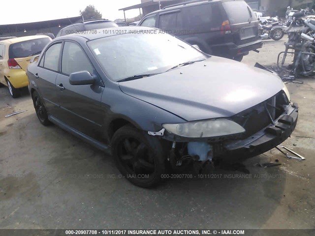 1YVFP80D145N30374 - 2004 MAZDA 6 S GRAY photo 1