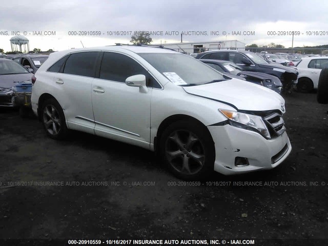 4T3ZK3BB5EU065981 - 2014 TOYOTA VENZA LE/XLE/LIMITED WHITE photo 1