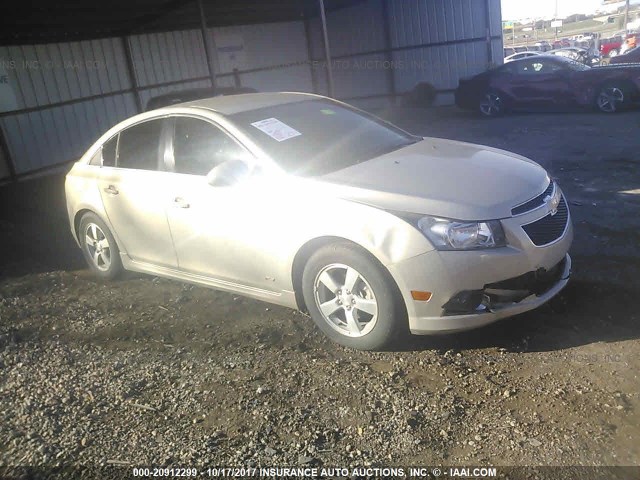 1G1PF5SC1C7321776 - 2012 CHEVROLET CRUZE LT TAN photo 1