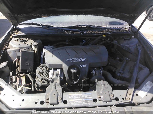 2G2WP522551339371 - 2005 PONTIAC GRAND PRIX Boz foto 10