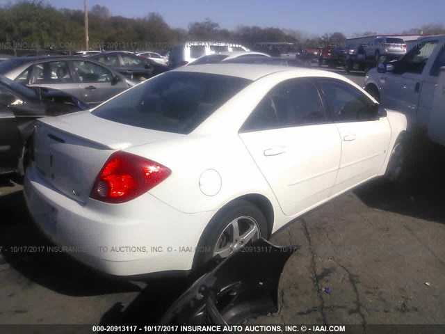 1G2ZG57N484259875 - 2008 PONTIAC G6 SE WHITE photo 4