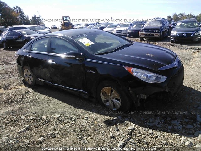 KMHEC4A46FA138324 - 2015 HYUNDAI SONATA HYBRID/LIMITED BLACK photo 1