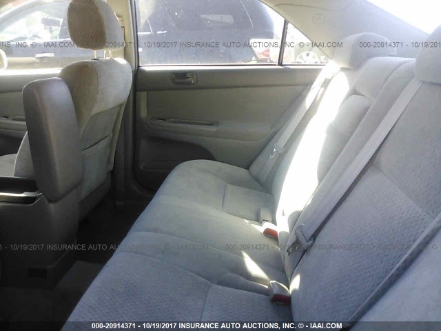 4T1BF30K54U063342 - 2004 TOYOTA CAMRY LE/XLE/SE WHITE photo 8