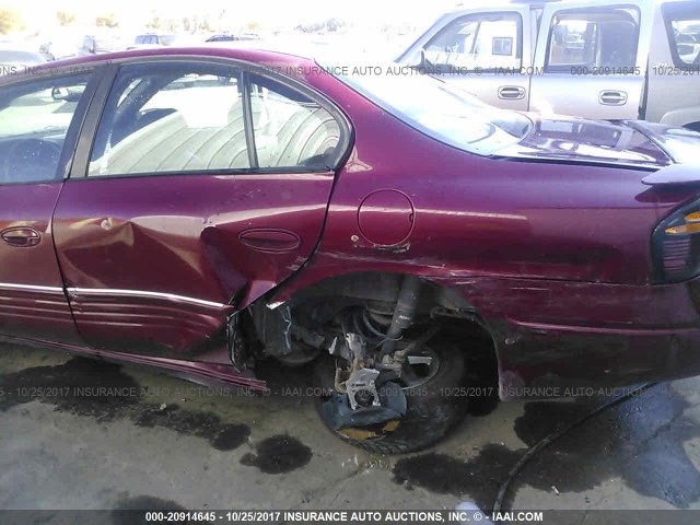 1G2HX52K834128899 - 2003 PONTIAC BONNEVILLE SE MAROON photo 6