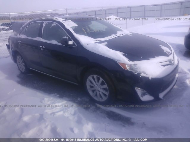4T4BF1FK0CR274562 - 2012 TOYOTA CAMRY SE/LE/XLE Черный фото 1