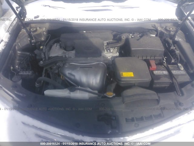 4T4BF1FK0CR274562 - 2012 TOYOTA CAMRY SE/LE/XLE Черный фото 10