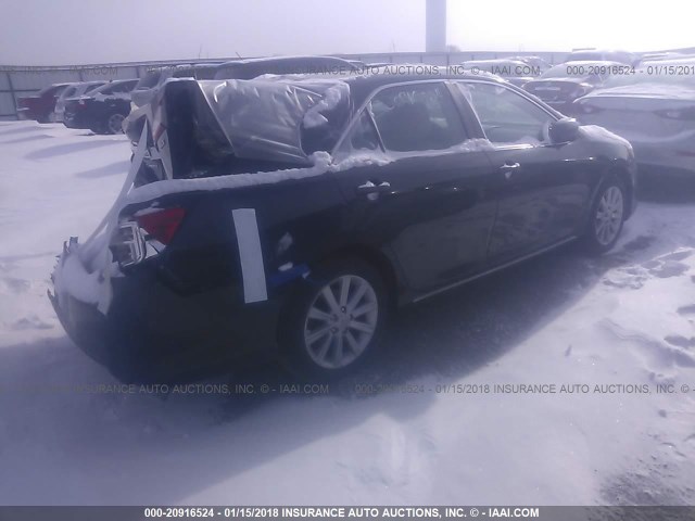 4T4BF1FK0CR274562 - 2012 TOYOTA CAMRY SE/LE/XLE Черный фото 4