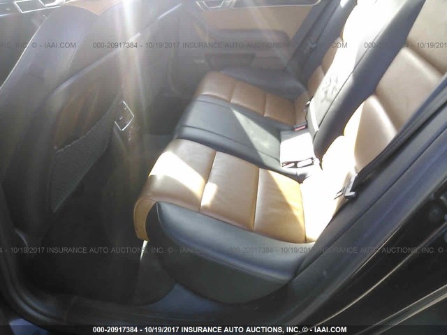 WAUKGAFB2AN036311 - 2010 AUDI A6 PRESTIGE შავი ფოტო 8