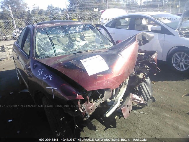 3N1CB51A84L559397 - 2004 NISSAN SENTRA 1.8S RED photo 1