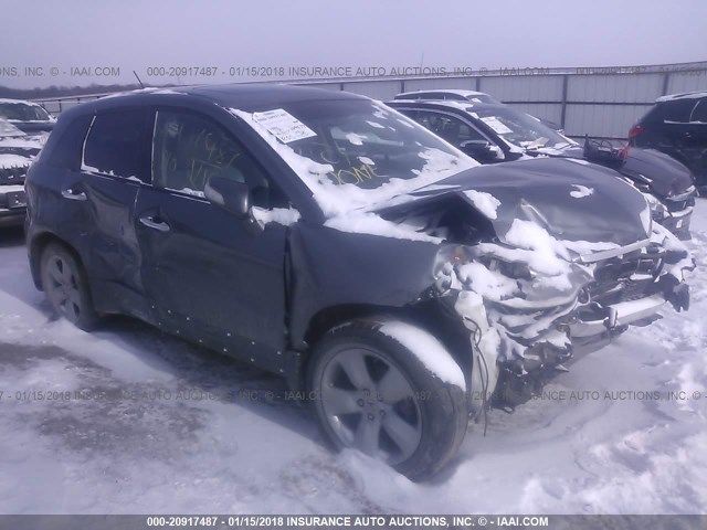 5J8TB18218A017612 - 2008 ACURA RDX SILVER photo 1