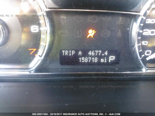 1LNHM94R29G611961 - 2009 LINCOLN MKS BURGUNDY photo 7