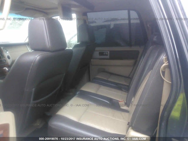 1FMFK17597LA25625 - 2007 FORD EXPEDITION EL EDDIE BAUER GRAY photo 8