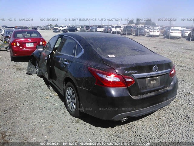 1N4AL3AP3GN324040 - 2016 NISSAN ALTIMA 2.5/S/SV/SL/SR BLACK photo 3