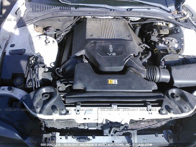 1LNHM87A84Y638729 - 2004 LINCOLN LS WHITE photo 10