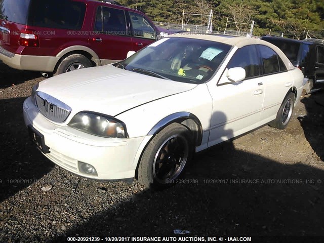 1LNHM87A84Y638729 - 2004 LINCOLN LS WHITE photo 2