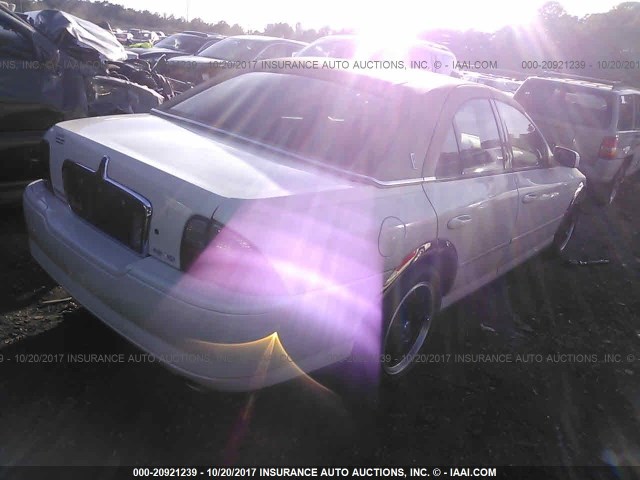 1LNHM87A84Y638729 - 2004 LINCOLN LS WHITE photo 4