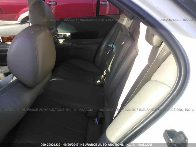 1LNHM87A84Y638729 - 2004 LINCOLN LS WHITE photo 8