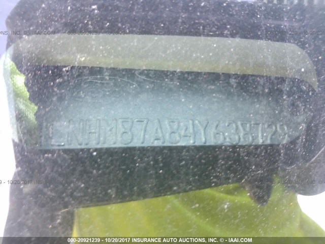 1LNHM87A84Y638729 - 2004 LINCOLN LS WHITE photo 9