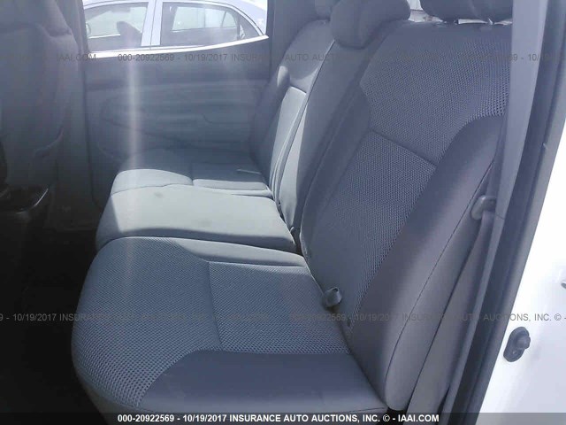 5TFJU4GN2EX053203 - 2014 TOYOTA TACOMA DOUBLE CAB PRERUNNER WHITE photo 8