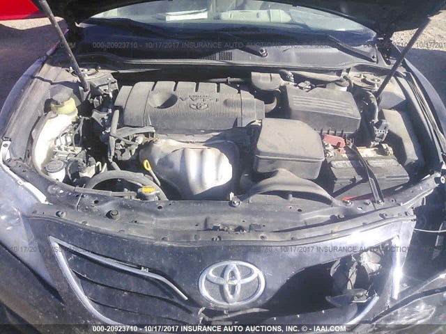 4T1BF3EK9BU729673 - 2011 TOYOTA CAMRY SE/LE/XLE BLACK photo 10