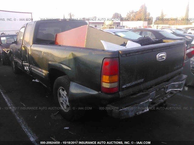 1GCEC19T61E209943 - 2001 CHEVROLET SILVERADO C1500 GREEN photo 3