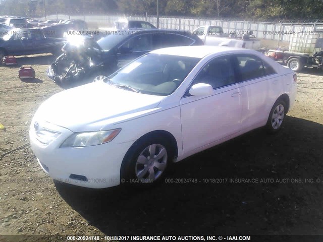 4T1BE46K29U899505 - 2009 TOYOTA CAMRY SE/LE/XLE WHITE photo 2