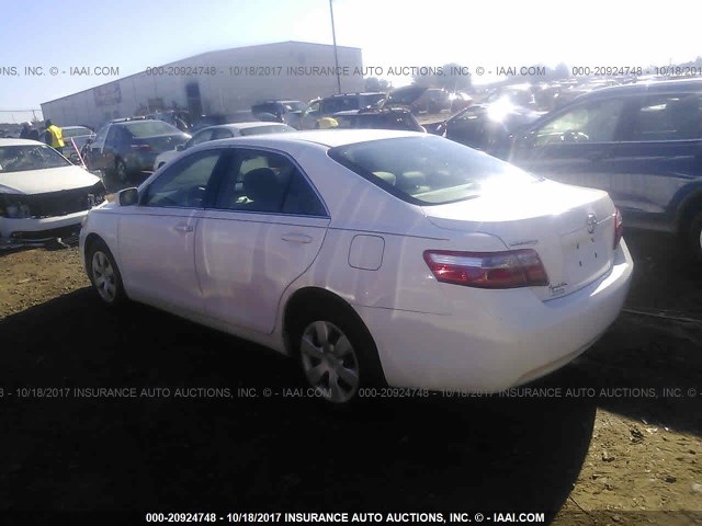 4T1BE46K29U899505 - 2009 TOYOTA CAMRY SE/LE/XLE WHITE photo 3