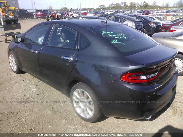 1C3CDFCH8DD315346 - 2013 DODGE DART LIMITED/R/T GOLD photo 3