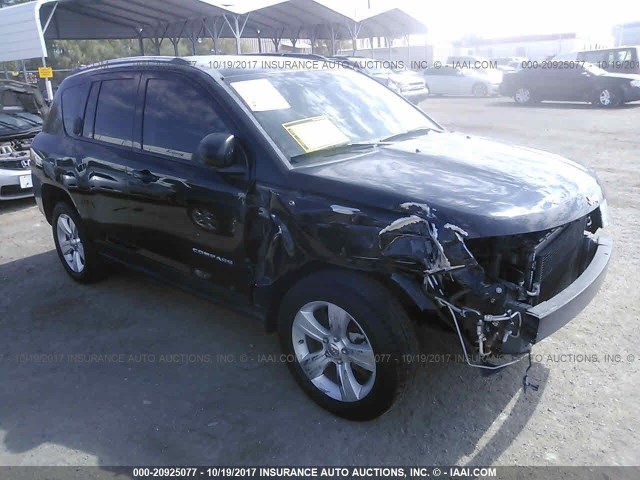 1C4NJCEB9DD102474 - 2013 JEEP COMPASS LATITUDE 黑色 照片 1