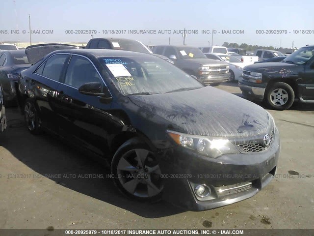 4T1BF1FK1CU186971 - 2012 TOYOTA CAMRY SE/LE/XLE შავი ფოტო 1
