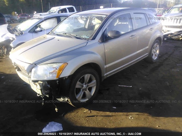 1B3CB3HAXAD598342 - 2010 DODGE CALIBER MAINSTREET GOLD photo 2