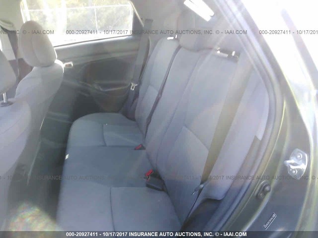 2T1KU4EE3DC949501 - 2013 TOYOTA COROLLA MATRIX  GRAY photo 8