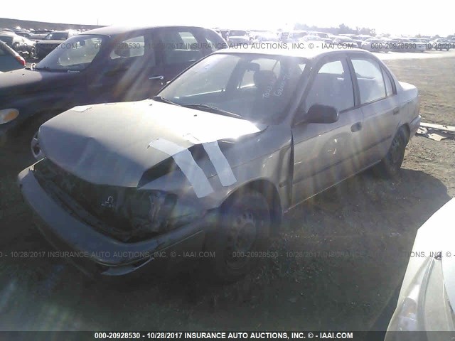 1NXAE09B8SZ257280 - 1995 TOYOTA COROLLA LE/DX Pewter photo 2