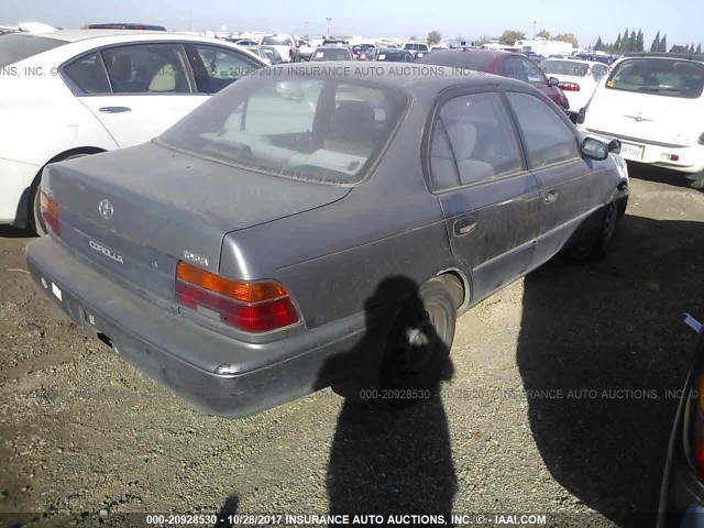 1NXAE09B8SZ257280 - 1995 TOYOTA COROLLA LE/DX 锡色 照片 4