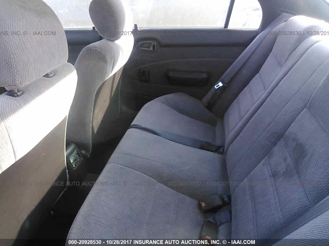 1NXAE09B8SZ257280 - 1995 TOYOTA COROLLA LE/DX 锡色 照片 8