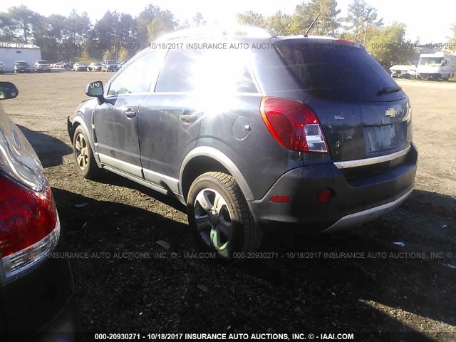 3GNAL2EK5ES598742 - 2014 CHEVROLET CAPTIVA LS 黑色 照片 3